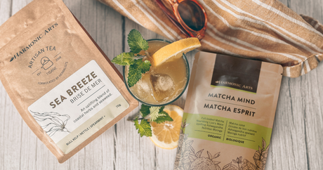 Minty Matcha Mind Iced Tea - Harmonic Arts