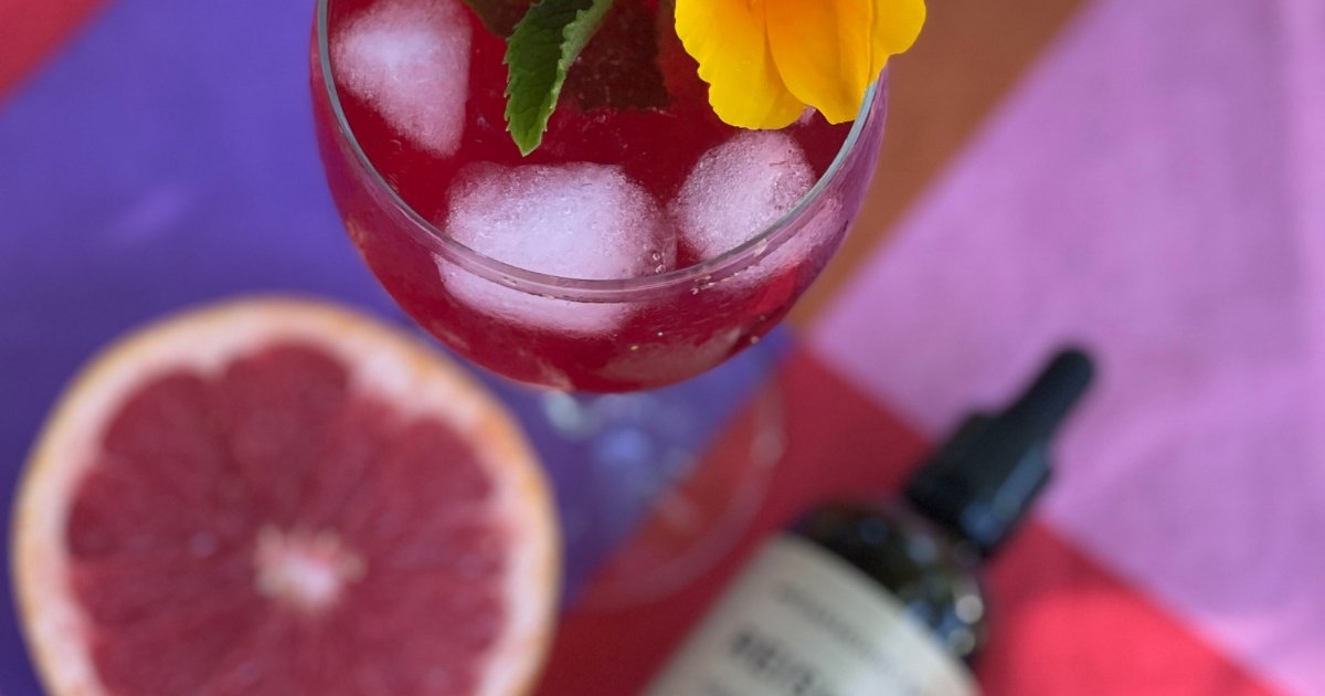 Hibiscus Reishi Sun Tea Spritzer - Harmonic Arts