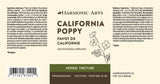 California Poppy Tincture - Harmonic Arts