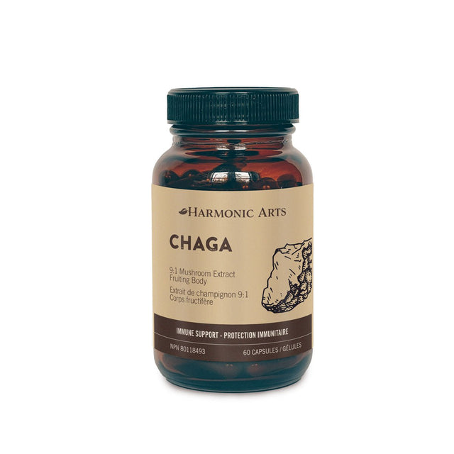 Chaga Mushroom Capsules - Harmonic Arts