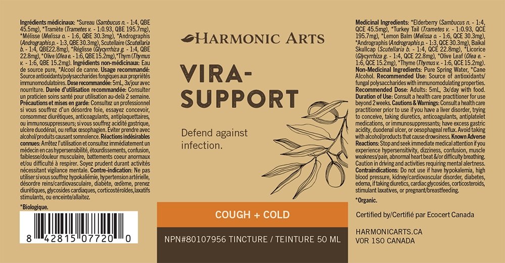 Vira-Support Tincture - Harmonic Arts